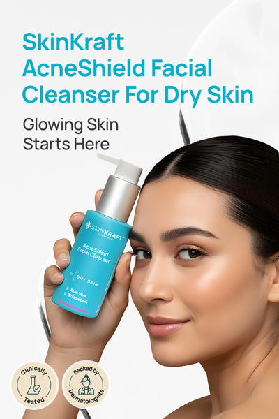 AcneShield Facial Cleanser For Dry Skin