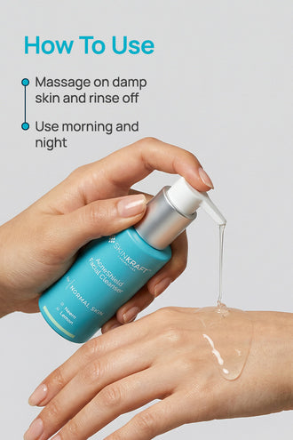 AcneShield Facial Cleanser With 0.1% Neem & 0.1% Lemon