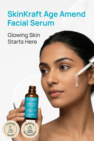Age Amend Facial Serum With 2% Niacinamide & 0.1% Retinol