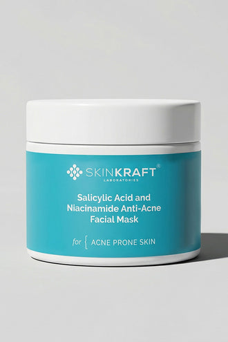 Salicylic Acid And Niacinamide Anti-Acne Face Mask With 1% Salicylic Acid & 2% Niacinamide
