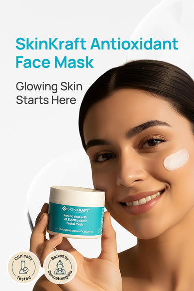 Ferulic Acid With Vitamin E Antioxidant Face Mask