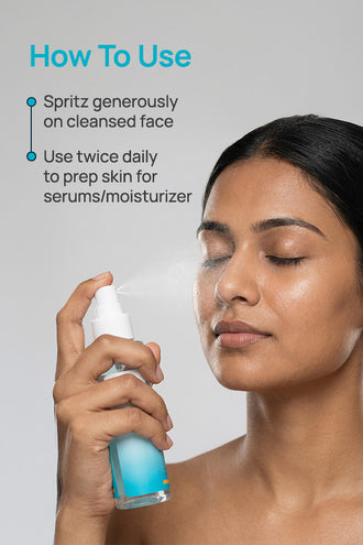 Bright Side Facial Toner With 0.1% Rose & 0.1% Green Tea