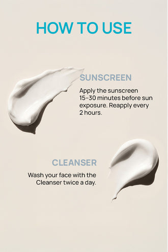 Calming Protection Combo With 0.2% Licorice and Titanium Dioxide For Sensitive Skin