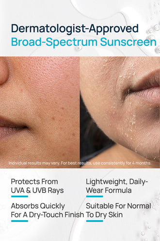 Dry-Touch Sheer Crème SPF 45 PA+++ Sunscreen With 0.2% Vitamin C & 0.1% Aloe Vera Extract