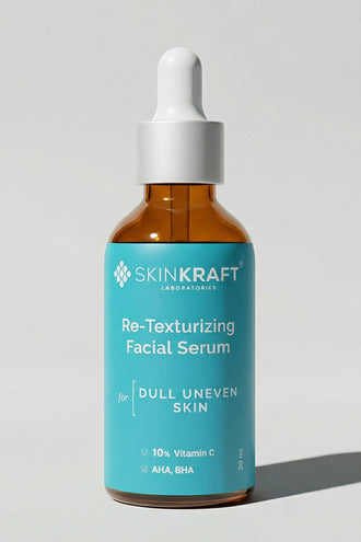 Re-Texturizing Facial Serum With 10% Vitamin C & 9% AHA BHA