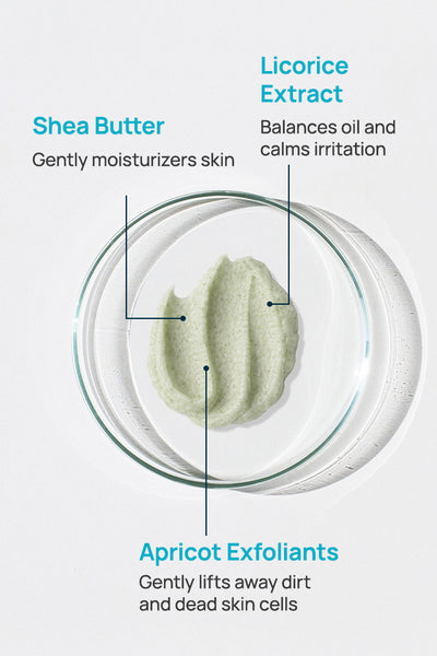 De-Grease Mattifying Face Scrub