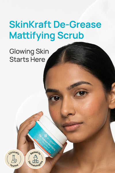 De-Grease Mattifying Face Scrub