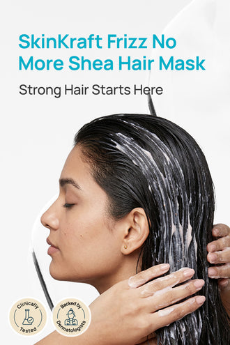 Frizz No More Shea Hair Mask With 1% Argan Oil & 1.2% Coconut Oil