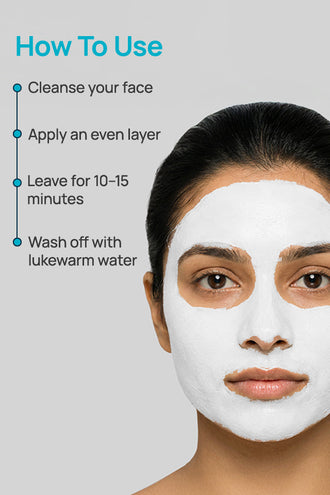 Alpha Arbutin Gleam On Facial Mask With 0.5% Alpha Arbutin & 0.5% Vitamin E