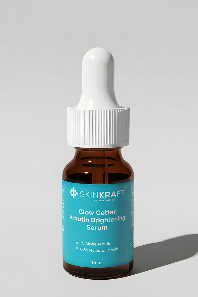 Glow Getter Arbutin Brightening Serum With 1% Alpha Arbutin & 0.5% Hyaluronic Acid