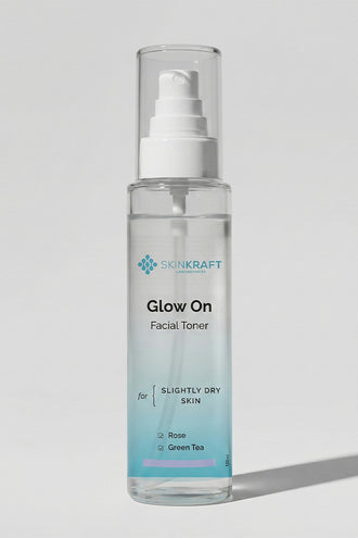 Glow On Facial Toner With 0.1% Rose & 0.1% Green Tea