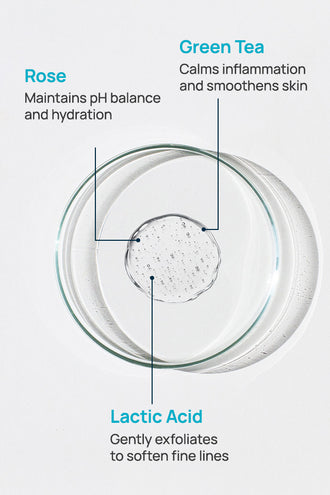 Glow On Facial Toner With 0.1% Rose & 0.1% Green Tea