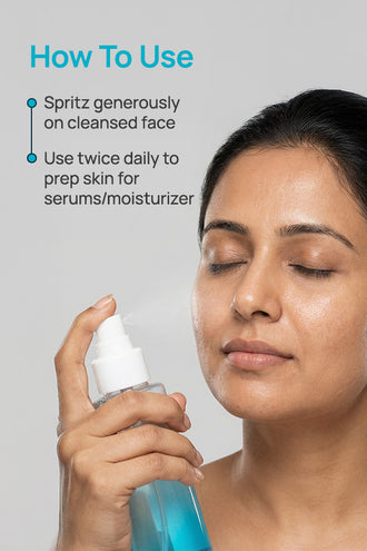 Glow On Facial Toner With 0.1% Rose & 0.1% Green Tea