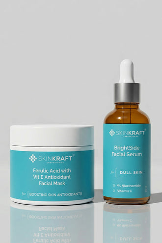 Glow Repair Combo With 0.5% Ferulic Acid  and 5% Niacinamide For All Skin Types