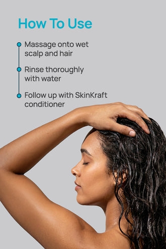 Moisture Balance Dandruff Care Shampoo With 1% Salicylic Acid & 1% Piroctone Olamine