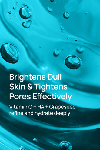 Pore-Free Facial Serum With 10% Vitamin C & Hyaluronic Acid