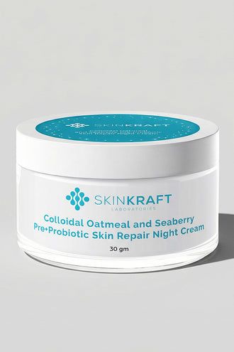 Colloidal Oatmeal And Seaberry Pre+Probiotic Skin Repair Night Cream With 0.1% Oatmeal & Seaberry