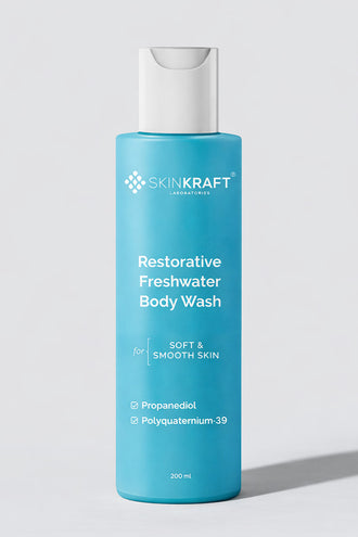 Restorative Freshwater Body Wash With 2% Propanediol & 2% Polyquaternium-39