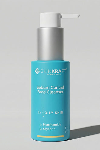 Sebum Control Face Cleanser With 4% Niacinamide & 10% Glycerin