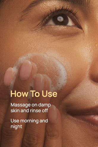 Sebum Control Face Cleanser With 4% Niacinamide & 10% Glycerin