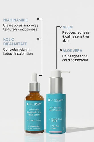 Dark Spot Combo With 2% Kojic Dipalmitate and 0.1% Neem For Sensitive Skin