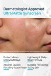 Ultra Matter Sheer Crème Gel SPF 40 PA+++ Sunscreen