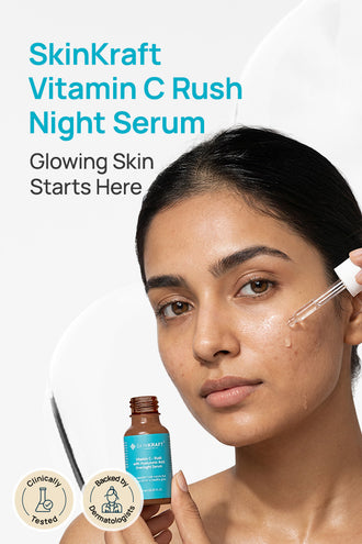 Vitamin C Rush With Hyaluronic Acid Overnight Serum With Vitamin C & 1% Hyaluronic Acid