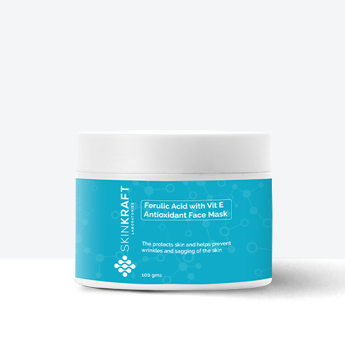 Ferulic Acid With Vitamin E Antioxidant Face Mask 