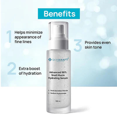 Advanced 98% Snail Mucin Hydrating Serum