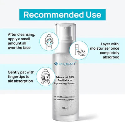 Advanced 98% Snail Mucin Hydrating Serum