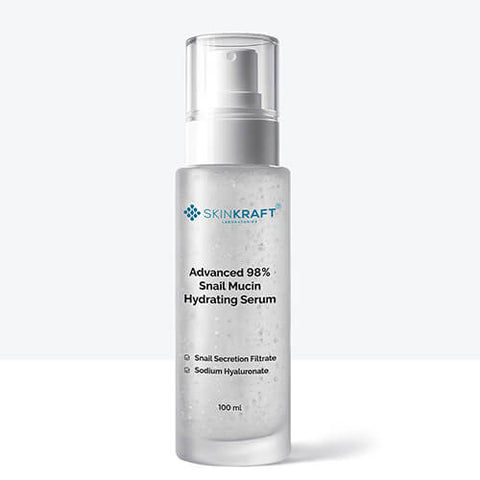 Advanced 98% Snail Mucin Hydrating Serum With 2000PPM Sodium Hyaluronate