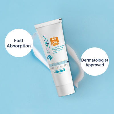 Licorice Micronized Titanium dioxide UV Sun Protect Lotion Broad Spectrum SPF 40 PA+++