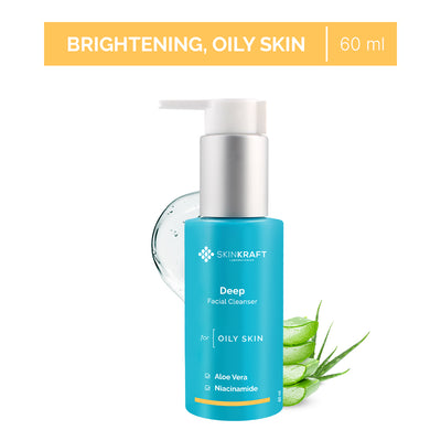 Deep Facial Cleanser For Oily Skin