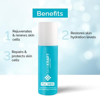 Anti Ageing & Moisture Lock Serum For Men