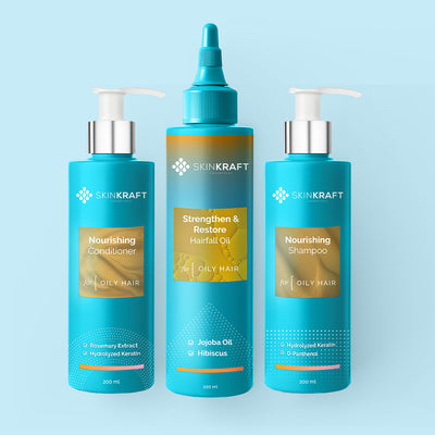 Anti- Hairfall Kit For Oily Hair