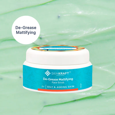 De-Grease Mattifying Face Scrub