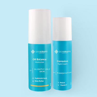 pH Balancing Night Time Combo For Slightly Oily Skin